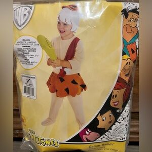 The Flinstones Bam Bam  Costume with Club size 18-24 months